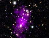 مرصد تشاندرا بناسا يرصد عنقودا نجميا على شكل «شمبانيا» تشكل نتيجة اصطدام