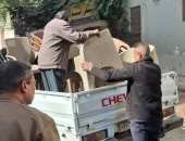 ضبط ومصادرة 223 مخالفة متنوعة فى حملة لشرطة المرافق بحى شرق سوهاج