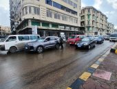 أمطار وطقس شديد البرودة أول أيام السنة الجديدة بالإسكندرية.. فيديو