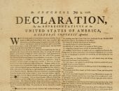 عرض نسخة إعلان الاستقلال الأمريكى للبيع بـ5 ملايين دولار فى مزاد