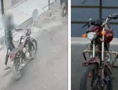 ضبط متهم بسرقة دراجة نارية بعد تداول فيديو للواقعة بالمنيا