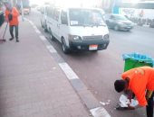 رفع 8 أطنان من مخلفات احتفالات رأس السنة بأسوان.. صور