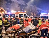 40 قتيلا و100 مصاب فى حريق بحانة خلال احتفالات رأس السنة بسويسرا.. فيديو