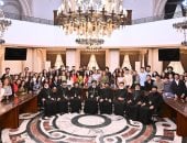 البابا تواضروس الثانى يلتقى شباب كنيستين من إيبارشية نيويورك بالإسكندرية