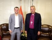 رئيس الطائفة الإنجيلية لـ اليوم السابع: ميلاد المسيح رسالة سلام وسط عالم يموج بالتوترات.. الدكتور القس أندريه زكى: حضور الأزهر والأوقاف ودار الإفتاء احتفالات الميلاد دليل وحدة وطنية حقيقية