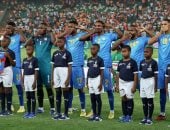 اعرف سر إشارة لاعبى الكونغو أثناء عزف السلام الوطنى فى أمم أفريقيا