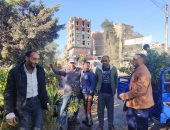 فيها حاجة حلوة.. نظافة وإنارة مقابر قرية أبو غنيمة بكفر الشيخ بجهود ذاتية