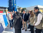 رئيس الوزراء يتفقد محطة رفع قرية الرياينة بمركز أرمنت بالأقصر