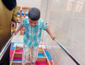 خدمات طبية متكاملة وعلاج طبيعى للأطفال بالتأمين الصحى الشامل فى كوم أمبو.. صور