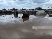 فيضانات وأمطار غزيرة تزيد معاناة النازحين في قطاع غزة
