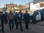 مدير أمن سوهاج يتفقد لجان انتخابات مجلس النواب بالدائرة السابعة.. فيديو وصور