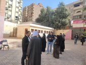 كبار السن يتحدون الصقيع ويصنعون الفارق فى صناديق الاقتراع بالهرم