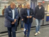 وزير الكهرباء  يتفقد مركز خدمة المواطنين في مدينة بورفؤاد بشركة القناة