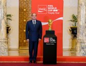 الرئيس السيسى لوفد "فيفا": أتمنى استضافة مصر مستقبلا بطولة كأس العالم لكرة القدم.. صور 