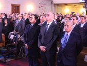 وزير الثقافة يشارك أبناء الطائفة الإنجيلية احتفالهم بعيد الميلاد المجيد