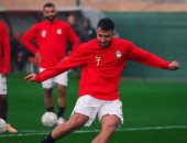 فقرة مطولة لركلات الترجيح فى ختام مران منتخب مصر استعدادا للقاء بنين