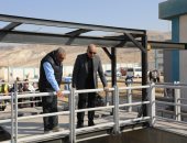 محافظ المنيا يتفقد اللمسات النهائية لمحطة مياه «الشيخ تمي» بأبو قرقاص