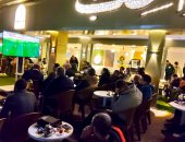 احتشاد جماهير البحيرة داخل النوادى والمقاهى لمشاهدة مباراة مصر وبنين.. فيديو