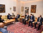 وزير الخارجية يستقبل رئيس البنك الأفريقي للتصدير والاستيراد