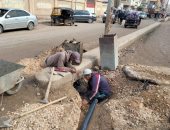 محافظ كفر الشيخ: إنشاء صفايات أمطار جديدة ومبنى الشهر العقارى بسيدى غازى