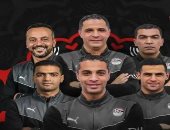 طاقم تحكيم مصرى فى اختبار صعب بثمن نهائى الكان بين الجزائر والكونغو.. فيديو