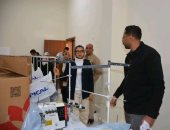 نائب محافظ الوادى الجديد تتفقد المجمع الحرفى بمدينة الخارجة استعدادًا لافتتاحه