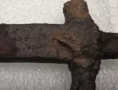 سيف محفوظ فى سرداب بألمانيا يكشف عن نقش يعود تاريخه إلى أربعة قرون