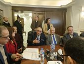 المستشار بهاء أبو شقة ينتهى من تقديم أوراق ترشحه على مقعد رئاسة الوفد