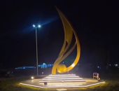 تجميل مدخل شارع 109برأس البر ضمن خطة الارتقاء بالمظهر الحضارى.. فيديو