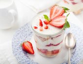 طريقة عمل تشيز كيك الكاسات الباردة بدون فرن