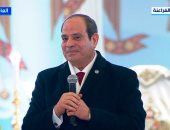 الرئيس السيسى: حرصت على المشاركة بعيد الميلاد منذ عام 2015 وحتى الآن