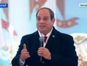 نص كلمة الرئيس السيسى فى عيد الميلاد بكاتدرائية ميلاد المسيح بالعاصمة الجديدة