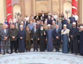 قداس عيد الميلاد.. محافظ المنيا: مصر ستبقى نموذجا متفردا للتعايش والمحبة