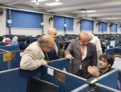 عميد طب قصر العيني يتفقد امتحانات الفرقة الثانية