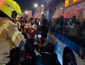 حافلة تدهس مستوطنين حريديم خلال مظاهرة ضد التجنيد الإجباري بـ القدس