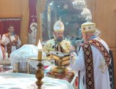 فرحة وعبادة.. قداس عيد الميلاد المجيد بكنيسة الأنبا بيشوي ببورسعيد