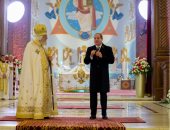 الرئيس السيسي بعيد الميلاد: كلنا واحد وهو ده الرصيد اللى لازم نخلي بالنا منه.. صور