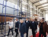 الفريق أسامة ربيع يتابع مستجدات أعمال التجهيزات بمصنعي اليخوت السياحية 