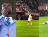 مهاجم الجزائر يعتذر لمشجع الكونغو: لم أكن أدرى ما يرمز إليه