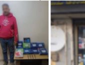 ضبط صاحب محل بالزاوية الحمراء يبيع أجهزة رييسفر لفك شفرات القنوات