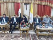 محافظ سوهاج يزور بيت الرحمة المسيحية فى عيد الميلاد المجيد