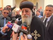 البابا تواضروس يشكر الرئيس السيسى على حضوره السنوى لاحتفال عيد الميلاد