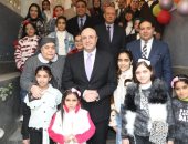 محافظ بني سويف يزور دار أيتام صديقات الكتاب المُقدّس للمعايدة بعيد الميلاد المجيد