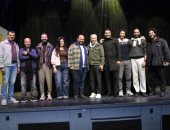 مؤتمر صحفى لصناع العرض المصرى الجريمة والعقاب بمهرجان المسرح العربى