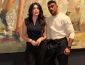 شاهد أحمد العوضى وسارة بركة فى كواليس على كلاى