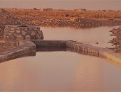 تنفيذ مشروعات جديدة لحصاد الأمطار تنمية الوديان بمطروح..صور