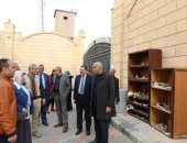 رئيس جامعة كفر الشيخ يواصل جولاته التفقدية للمنشآت الجامعية لمتابعة التطوير