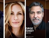 جورج كلونى وجوليا روبرتس ونيكى جلاسر و40 نجما يقدمون حفل جولدن جلوب