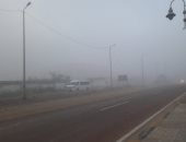 غلق الطريق الصحراوى من بوابات الإسكندرية بسبب الشبورة