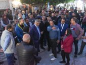 إزالة كوبرى المشاة بسيدى جابر ضمن خطة تطوير المحاور المرورية